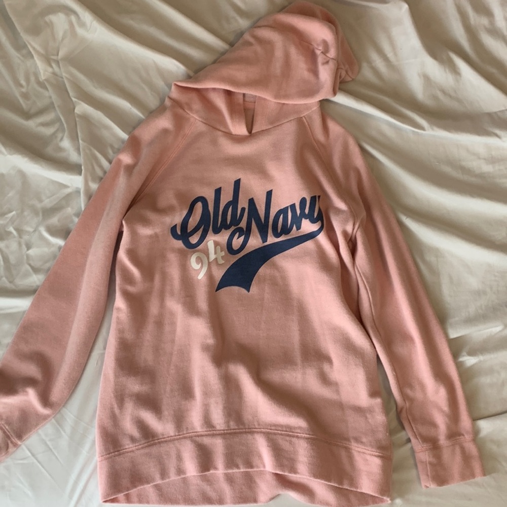 pink old navy hoodie